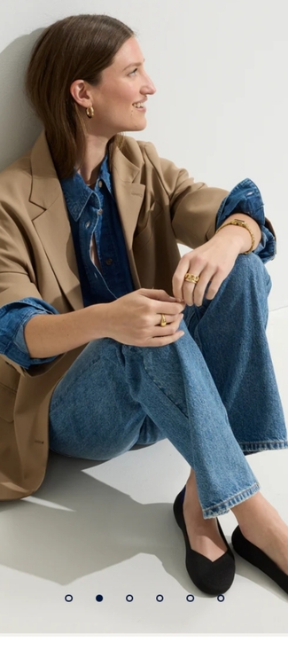 Rothy's Navy and Blue Slip-On Flat Shoes Sz 7.5 - Picture 10 of 10